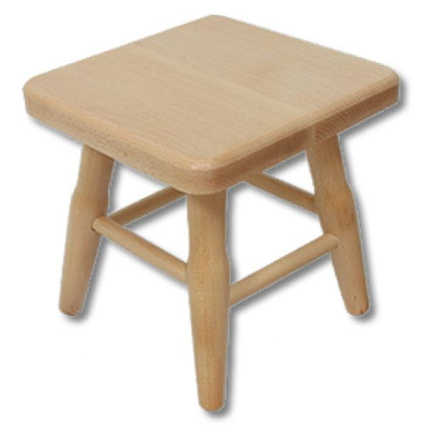 eoshop Drevená stolička KT247, v31, buk (Farba dreva: Šedá)